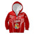 Custom Tonga Rugby Kid Hoodie Kupesi Ngatu Pattern