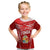 Custom Tonga Rugby Kid T Shirt Kupesi Ngatu Pattern