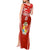 Custom Tonga Rugby Tank Maxi Dress Kupesi Ngatu Pattern