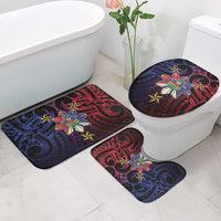 Haiti Philippines Bathroom Set Haitian Coat Of Arms With Filipino Sun LT05 - Polynesian Pride