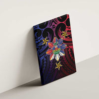 Haiti Philippines Canvas Wall Art Haitian Coat Of Arms With Filipino Sun LT05 - Polynesian Pride