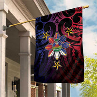 Haiti Philippines Garden Flag Haitian Coat Of Arms With Filipino Sun