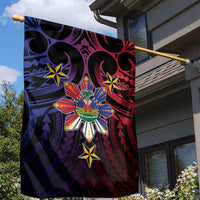 Haiti Philippines Garden Flag Haitian Coat Of Arms With Filipino Sun