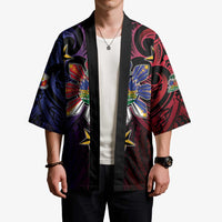 Haiti Philippines Kimono Haitian Coat Of Arms With Filipino Sun