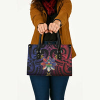 Haiti Philippines Leather Bag Haitian Coat Of Arms With Filipino Sun LT05 - Polynesian Pride