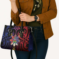 Haiti Philippines Leather Bag Haitian Coat Of Arms With Filipino Sun LT05 - Polynesian Pride