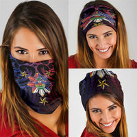Haiti Philippines Neck Gaiter Haitian Coat Of Arms With Filipino Sun LT05 - Polynesian Pride