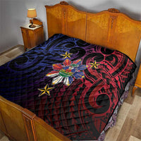 Haiti Philippines Quilt Haitian Coat Of Arms With Filipino Sun LT05 - Polynesian Pride