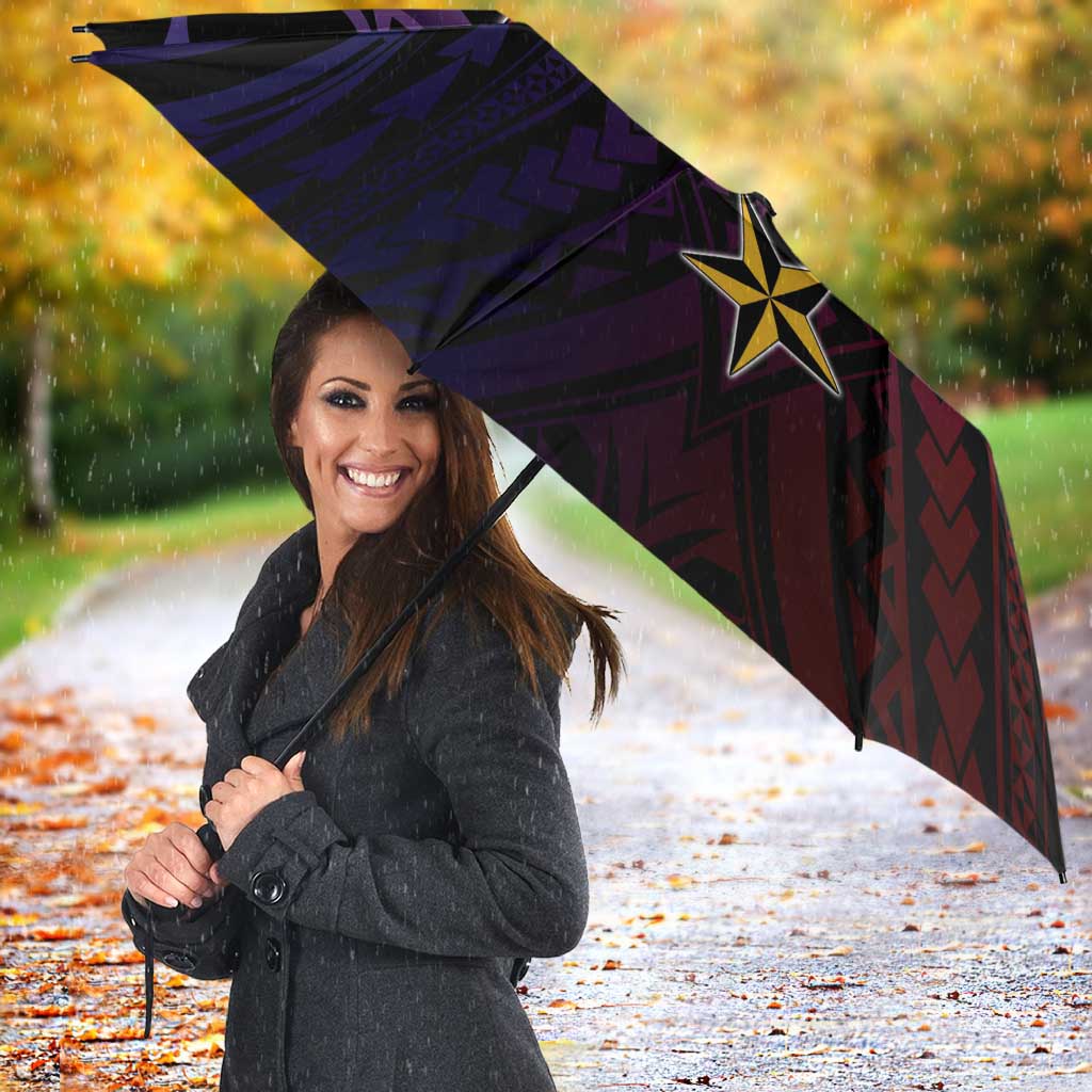 Haiti Philippines Umbrella Haitian Coat Of Arms With Filipino Sun LT05 - Polynesian Pride