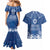 Wikin te Taetae ni Kiribati Couples Matching Mermaid Dress and Hawaiian Shirt Pacific Tapa Pattern