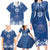 Wikin te Taetae ni Kiribati Family Matching Long Sleeve Bodycon Dress and Hawaiian Shirt Pacific Tapa Pattern