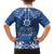 Wikin te Taetae ni Kiribati Family Matching Off Shoulder Maxi Dress and Hawaiian Shirt Pacific Tapa Pattern