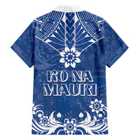 Wikin te Taetae ni Kiribati Family Matching Summer Maxi Dress and Hawaiian Shirt Pacific Tapa Pattern LT05 - Polynesian Pride
