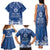 Wikin te Taetae ni Kiribati Family Matching Tank Maxi Dress and Hawaiian Shirt Pacific Tapa Pattern
