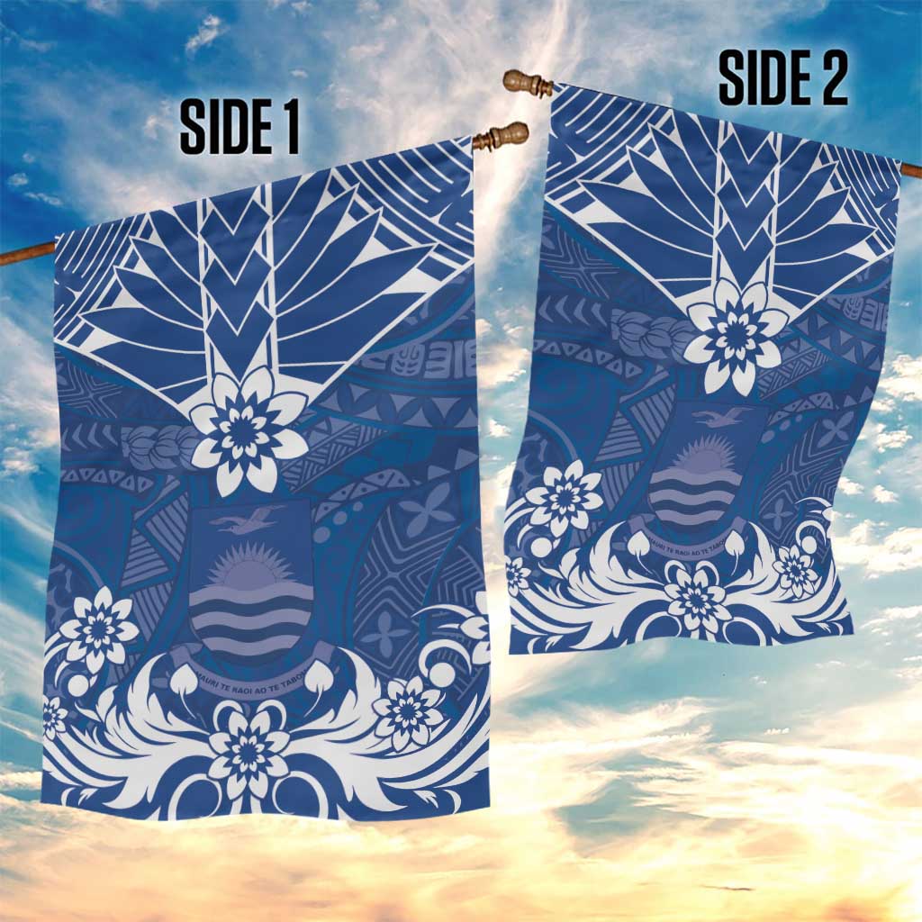 Wikin te Taetae ni Kiribati Garden Flag Pacific Tapa Pattern LT05 - Polynesian Pride