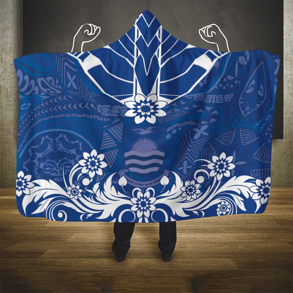Wikin te Taetae ni Kiribati Hooded Blanket Pacific Tapa Pattern LT05 - Polynesian Pride