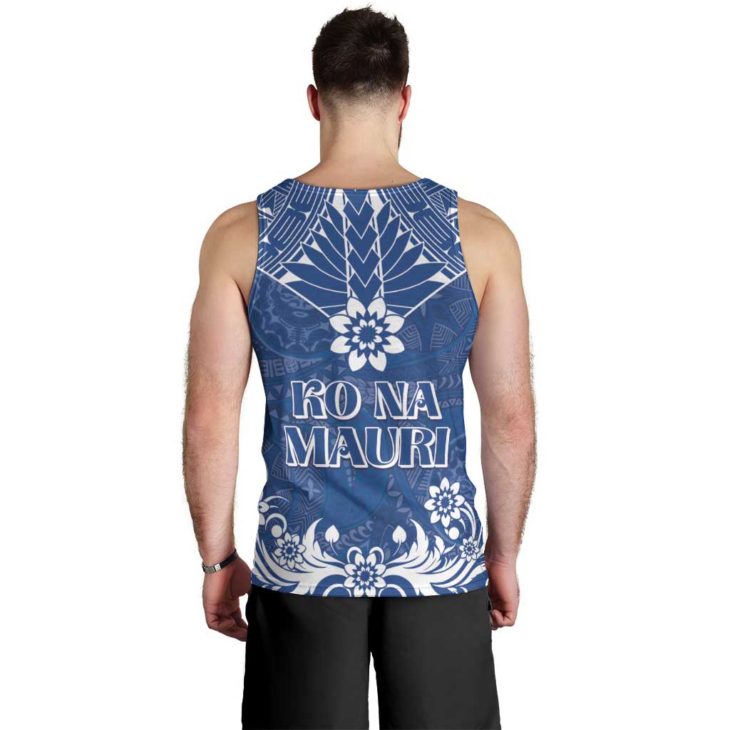 Wikin te Taetae ni Kiribati Men Tank Top Pacific Tapa Pattern LT05 - Polynesian Pride