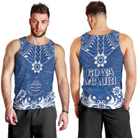 Wikin te Taetae ni Kiribati Men Tank Top Pacific Tapa Pattern LT05 - Polynesian Pride