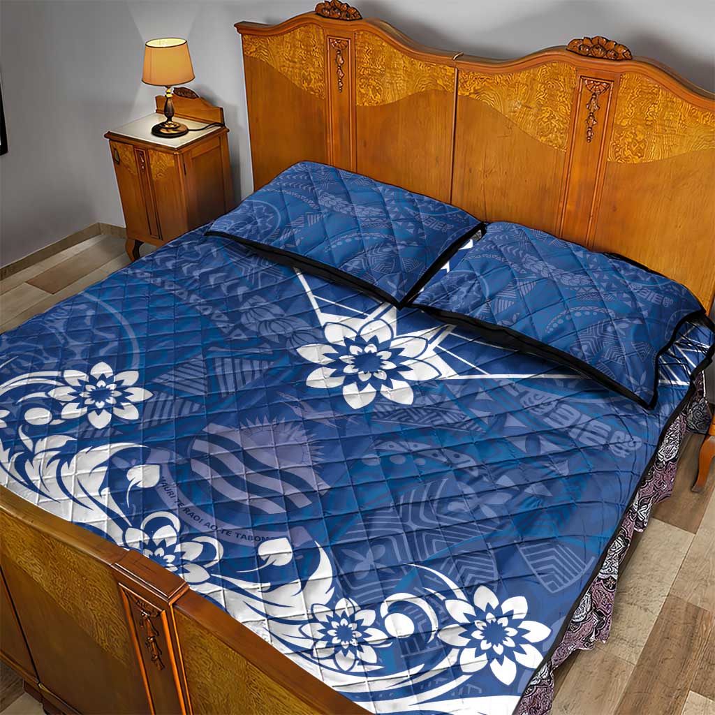 Wikin te Taetae ni Kiribati Quilt Bed Set Pacific Tapa Pattern LT05 - Polynesian Pride