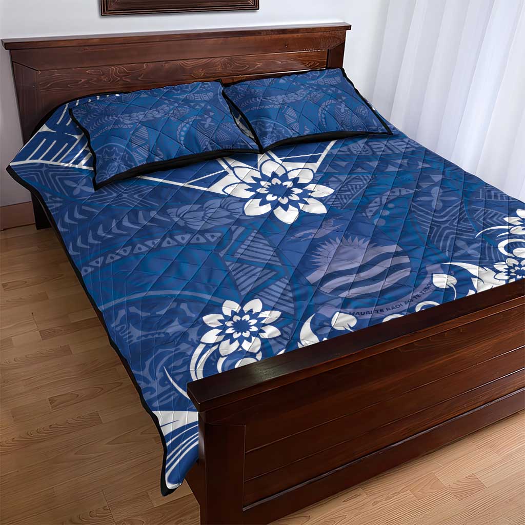 Wikin te Taetae ni Kiribati Quilt Bed Set Pacific Tapa Pattern LT05 - Polynesian Pride
