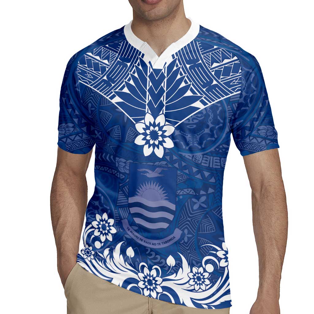 Wikin te Taetae ni Kiribati Rugby Jersey Pacific Tapa Pattern LT05 - Polynesian Pride
