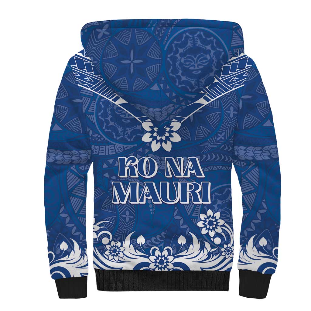 Wikin te Taetae ni Kiribati Sherpa Hoodie Pacific Tapa Pattern LT05 - Polynesian Pride