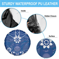 Wikin te Taetae ni Kiribati Spare Tire Cover Pacific Tapa Pattern LT05 - Polynesian Pride