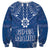 Wikin te Taetae ni Kiribati Sweatshirt Pacific Tapa Pattern