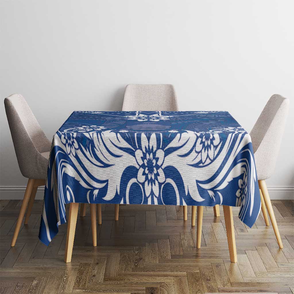 Wikin te Taetae ni Kiribati Tablecloth Pacific Tapa Pattern LT05 - Polynesian Pride