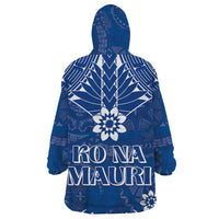 Wikin te Taetae ni Kiribati Wearable Blanket Hoodie Pacific Tapa Pattern LT05 - Polynesian Pride