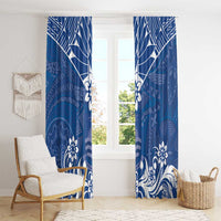Wikin te Taetae ni Kiribati Window Curtain Pacific Tapa Pattern LT05 - Polynesian Pride