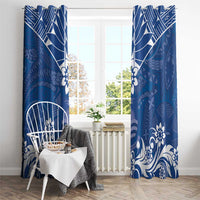 Wikin te Taetae ni Kiribati Window Curtain Pacific Tapa Pattern LT05 - Polynesian Pride