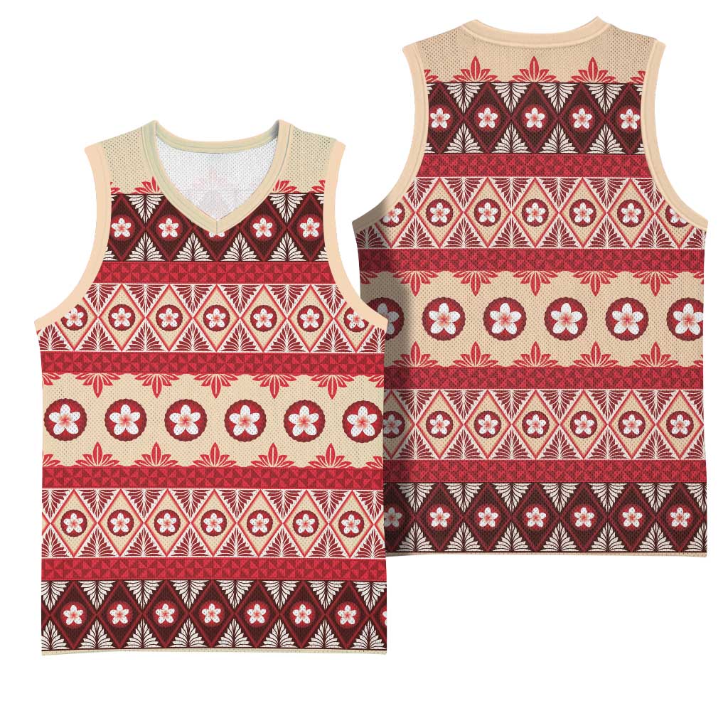 Tonga Language Week Basketball Jersey Lea Faka-Tonga Everyday LT05 - Polynesian Pride