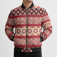Tonga Language Week Bomber Puffer Jacket Lea Faka-Tonga Everyday LT05 - Polynesian Pride