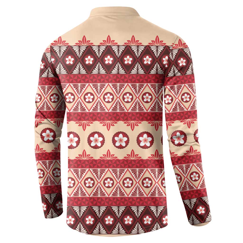 Tonga Language Week Button Sweatshirt Lea Faka-Tonga Everyday LT05 - Polynesian Pride