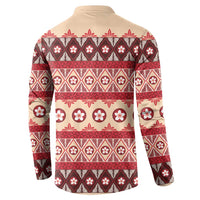 Tonga Language Week Button Sweatshirt Lea Faka-Tonga Everyday LT05 - Polynesian Pride