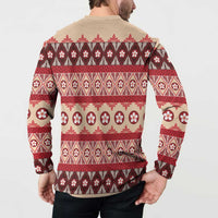 Tonga Language Week Button Sweatshirt Lea Faka-Tonga Everyday LT05 - Polynesian Pride