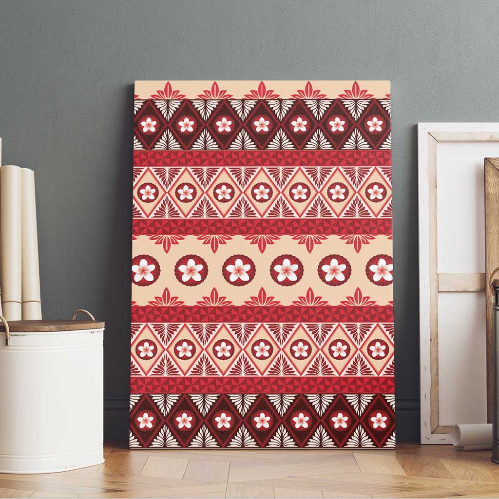 Tonga Language Week Canvas Wall Art Lea Faka-Tonga Everyday LT05 - Polynesian Pride