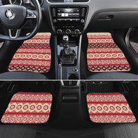 Tonga Language Week Car Mats Lea Faka-Tonga Everyday LT05 Set 4pcs Beige - Polynesian Pride