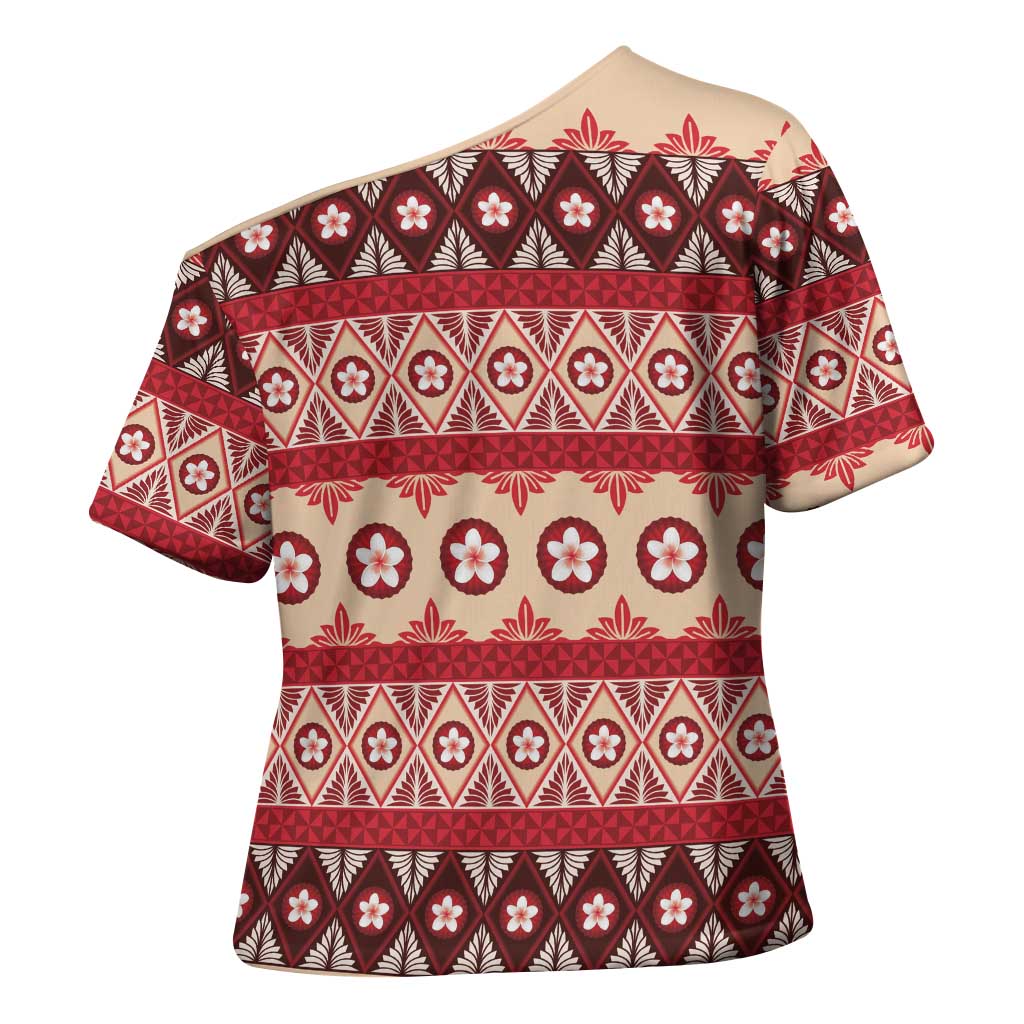 Tonga Language Week Cross Shoulder Shirt Lea Faka-Tonga Everyday LT05 - Polynesian Pride
