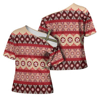 Tonga Language Week Cross Shoulder Shirt Lea Faka-Tonga Everyday LT05 - Polynesian Pride