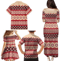 Tonga Language Week Family Matching Puletasi and Hawaiian Shirt Lea Faka-Tonga Everyday LT05 - Polynesian Pride