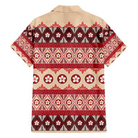 Tonga Language Week Family Matching Tank Maxi Dress and Hawaiian Shirt Lea Faka-Tonga Everyday LT05 - Polynesian Pride