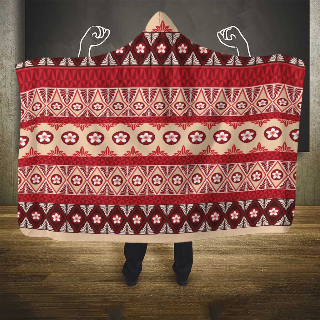 Tonga Language Week Hooded Blanket Lea Faka-Tonga Everyday - Polynesian Pride