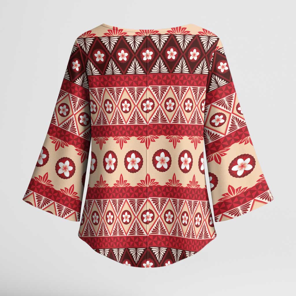 Tonga Language Week Kimono Sleeve Blouse Lea Faka-Tonga Everyday LT05 - Polynesian Pride