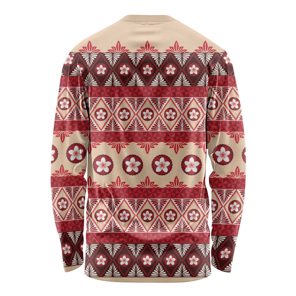 Tonga Language Week Long Sleeve Shirt Lea Faka-Tonga Everyday LT05 - Polynesian Pride