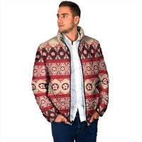 Tonga Language Week Padded Jacket Lea Faka-Tonga Everyday LT05 - Polynesian Pride