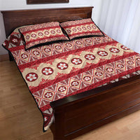 Tonga Language Week Quilt Bed Set Lea Faka-Tonga Everyday - Polynesian Pride