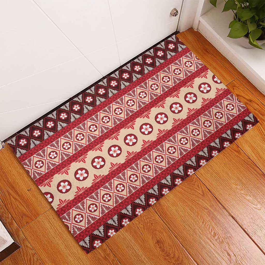 Tonga Language Week Rubber Doormat Lea Faka-Tonga Everyday LT05 - Polynesian Pride