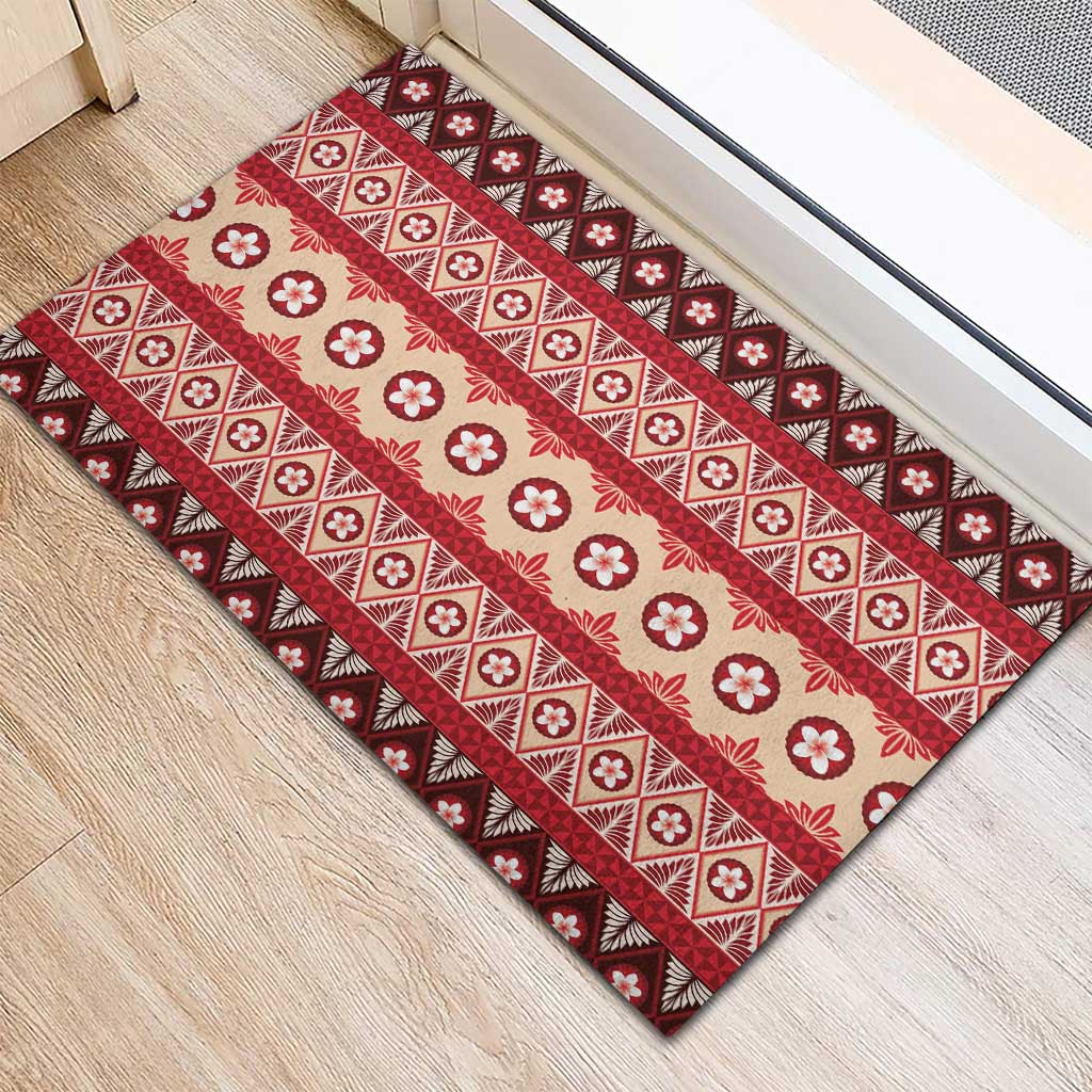 Tonga Language Week Rubber Doormat Lea Faka-Tonga Everyday LT05 - Polynesian Pride